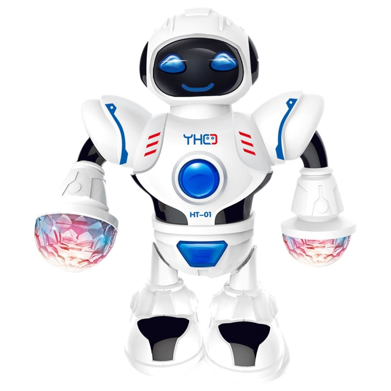 Smart Mini Robot Fun Robot Dancing Robot Toy Led Light Music Hyun Dance Robot
